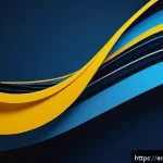 Home 14 음악이론과 연계된 예술 분야 진출 - A vibrant graphic design composition illustrating the concept of musical tempo translated into visua...
