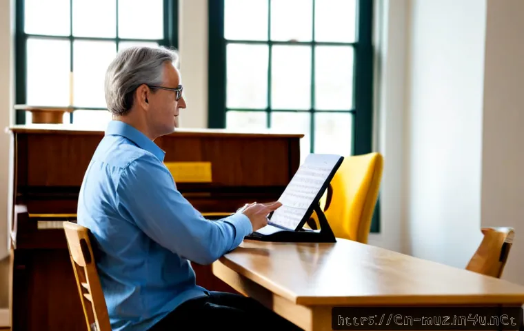 음악이론 학원 창업 방법 - Photorealistic small music theory academy startup planning scene in a bright American-style studio o...